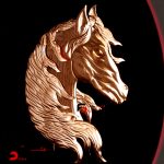 تابلو مس اسب