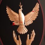 تابلو مس پرنده صلح
