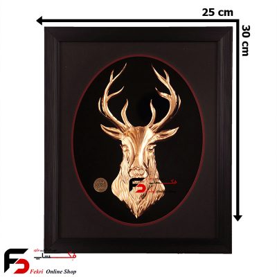 تابلو مس طرح گوزن