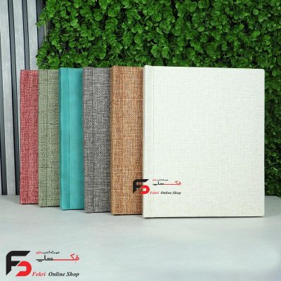 آلبوم عکس صحافی لی با رنگبند متفاوت مناسب عککس تا 20*30