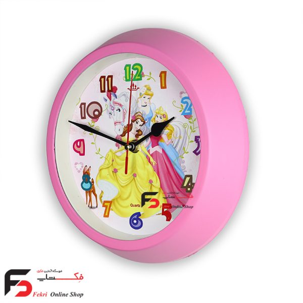 ساعت سیکو20 طرح کودک در 5 طرح مختلف با قطر 25 سانتی‌‎متر