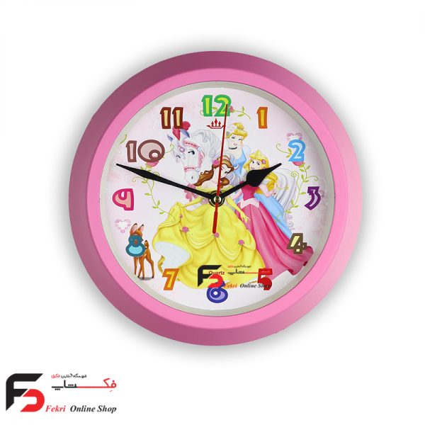 ساعت سیکو20 طرح کودک در 5 طرح مختلف با قطر 25 سانتی‌‎متر