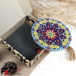 بشقاب میناکاری 16 سفال - تصویر 7