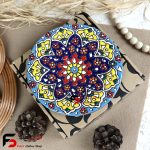 بشقاب میناکاری 16 سفال - تصویر 9