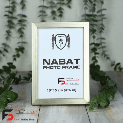 قاب عکس 15*10 کد 209 با نمای یک سانت با رنگ بژ