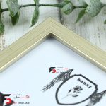 قاب عکس 15*10 کد 209 با نمای یک سانت با رنگ بژ