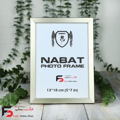 قاب عکس 18*13 کد 209 با نمای یک سانت با رنگ بژ