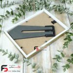 قاب عکس 18*13 کد 209 با نمای یک سانت با رنگ طوسی