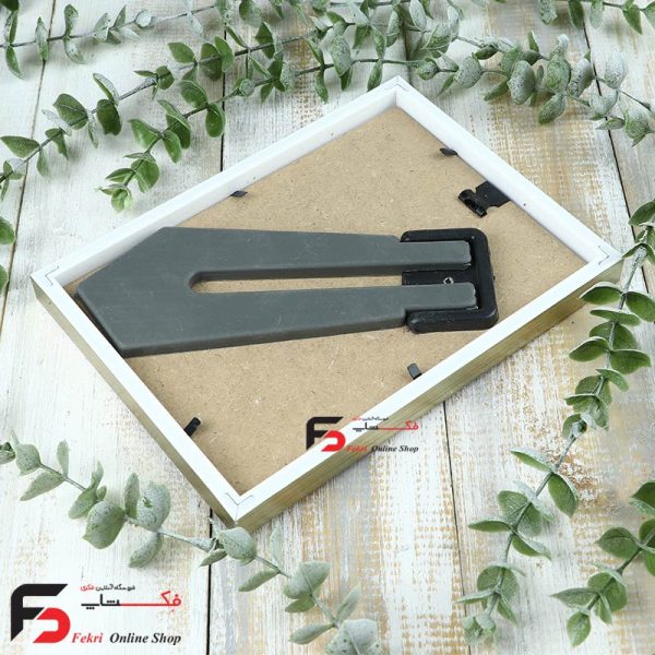 قاب عکس 18*13 کد 209 با نمای یک سانت با رنگ طوسی