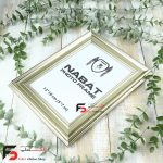 قاب عکس 18*13 کد 330با نمای سه سانت و حال دار با رنگ بژ