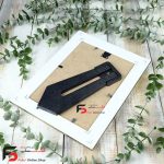 قاب عکس 18*13 کد 330با نمای سه سانت و حال دار با رنگ بژ