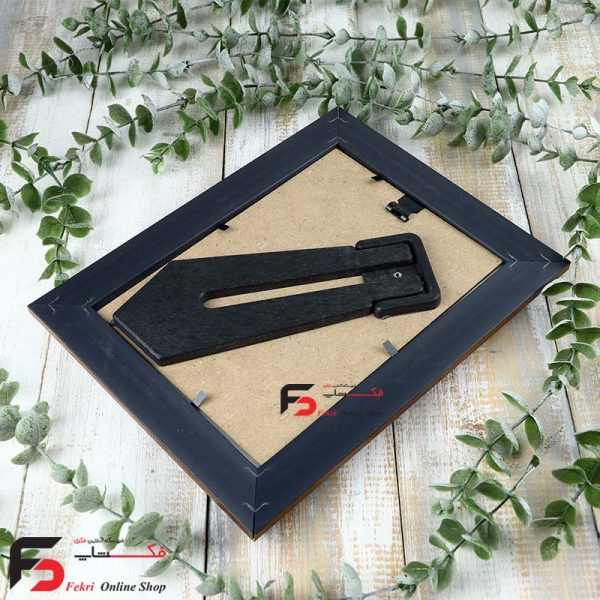 قاب عکس 18*13 کد 330با نمای سه سانت و حال دار با رنگ قهوه‌ای