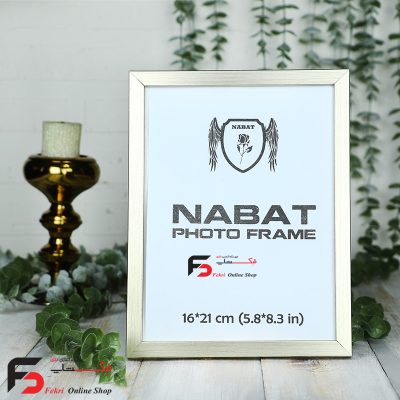 قاب عکس 21*16 کد 209 با نمای یک سانت با رنگ بژ