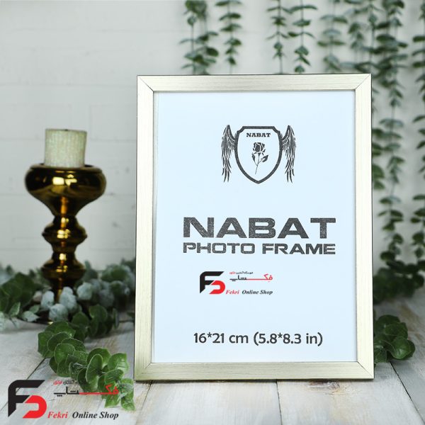 قاب عکس 21*16 کد 209 با نمای یک سانت با رنگ بژ