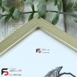 قاب عکس 21*16 کد 209 با نمای یک سانت با رنگ بژ