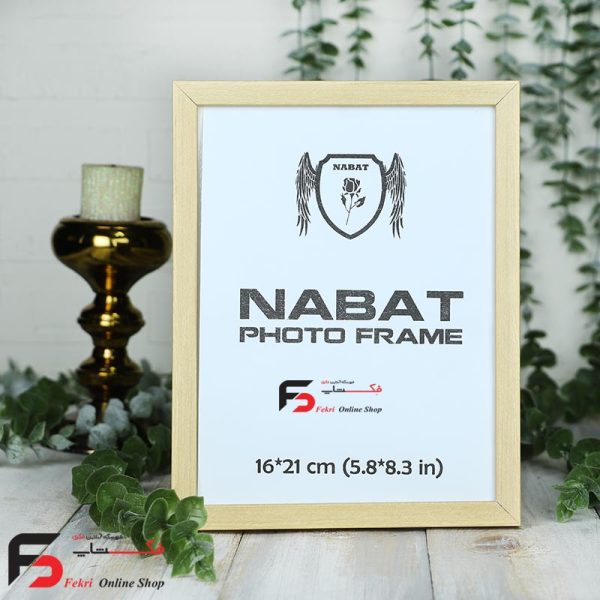 قاب عکس 21*16 کد 209 با نمای یک سانت با رنگ خودرنگ