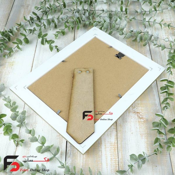 قاب عکس 21*16 کد 330با نمای سه سانت و حال دار با رنگ بژ