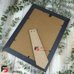 قاب عکس 20*30 کد 330با نمای سه سانت و حالت دار با رنگ قهوه‌ای