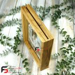 قاب عکس دو طرفه از جنس چوب مخصوص قاب عکس 18*13