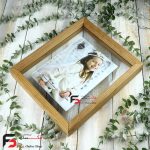 قاب عکس دو طرفه از جنس چوب مخصوص قاب عکس 21-16