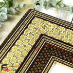قاب عکس خاتم اصفهان چلیپا مناسب 40*30