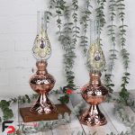 گردسوز مسی رنگ قلمکری شده با دست