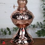 گردسوز مسی رنگ قلمکری شده با دست