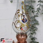 گردسوز مسی رنگ قلمکری شده با دست