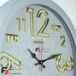 ساعت دیواری پلیس 502 در سه رنگ با قطر 50 سانتی‌متر