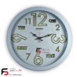 ساعت دیواری پلیس 502 در سه رنگ با قطر 50 سانتی‌متر