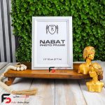 قاب عکس18*13 کد229 رنگ سفید