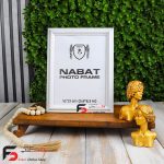 قاب عکس 21*16 کد229 با رنگ سفید