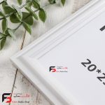 قاب عکس 25*20 کد229 با رنگ سفید