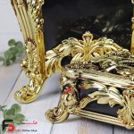 ست سطل و جادستمال کاغذی عالیجناب رنگ مشکی