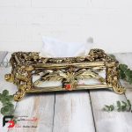 سطل و دستمال عالیجناب رنگ سفید