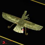 تابلو ورق طلا فروهر