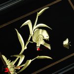 تابلو ورق طلا گنجشک سایز کوچک