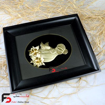 تابلو ورق طلا مهر مادر