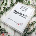 قاب عکس 30*20 کد229 با رنگ سفید