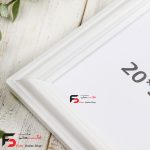 قاب عکس 30*20 کد229 با رنگ سفید