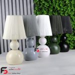 آباژور رومیزی دوگوی مدرن با بدنه فلزی در 5 رنگ