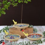 جا عود مینا کاری سفال