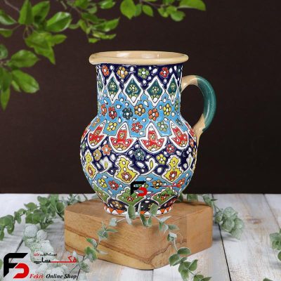 پارچ میناکاری سفال