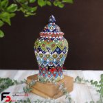 پاسماوری سه تایی مینا سفال