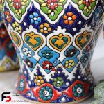 پاسماوری سه تایی مینا سفال