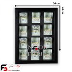 تابلو امرجنسی طرح دلار 44*34