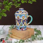 دمنوش خوری میناکاری سفال