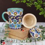 دمنوش خوری میناکاری سفال