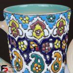 دمنوش خوری میناکاری سفال
