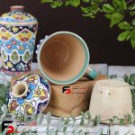 دمنوش خوری میناکاری سفال